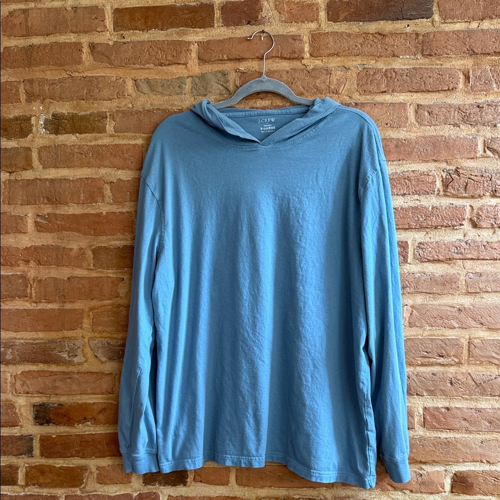 J. Crew Light Blue Long Sleeve Tee